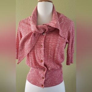 Vivienne Westwood Red Stripe Cardigan